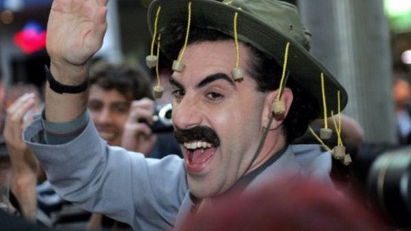 Sacha Baron Cohen jako Borat