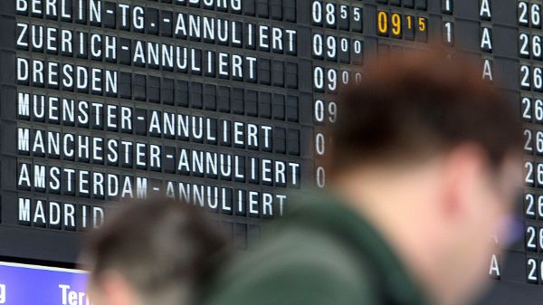 Strajk na lotnisku we Frankfurcie