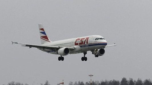 Samolot czeskich linii CSA