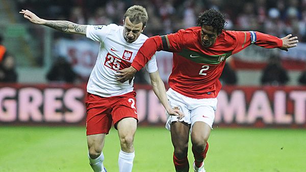 Portugalczyk Bruno Alves i Polak Kamil Grosicki