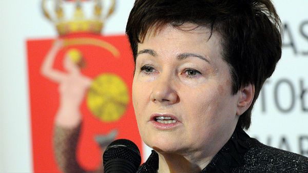 Prezydent Warszawy Hanna Gronkiewicz-Waltz