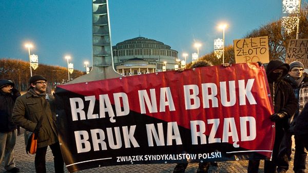 Protest przeciw ACTA we Wrocławiu