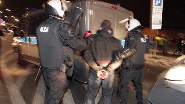 Policja zatrzymała niewielką grupę manifestantów