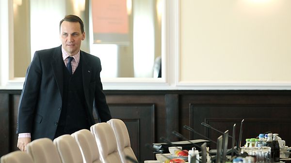 Minister spraw zagranicznych Radosław Sikorski