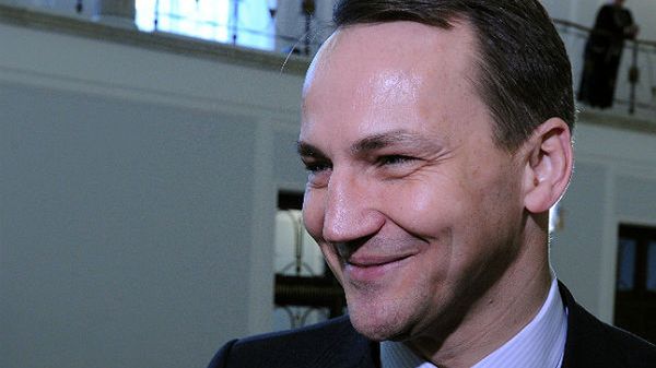 Radosław Sikorski, minister spraw zagranicznych