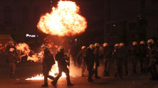 Kolejne zamieszki w Grecji