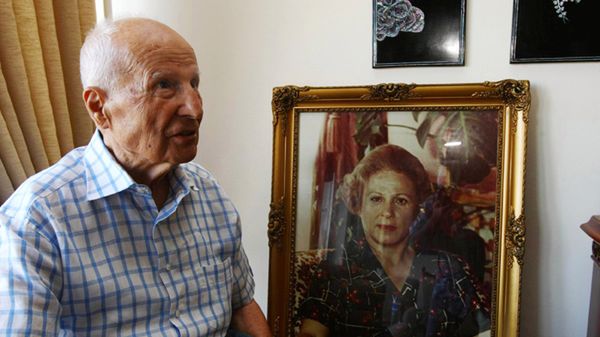 Kenan Evren w swoim domu (2010 rok)