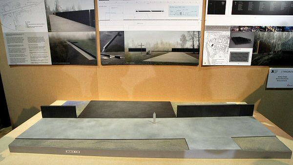 Projekt pomnika w Smoleńsku