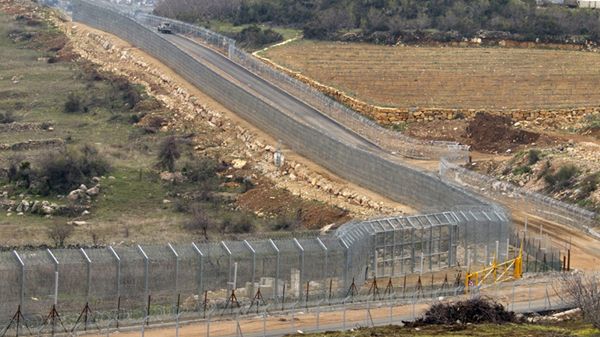 Linia demarkacyjna na Wzgórzach Golan