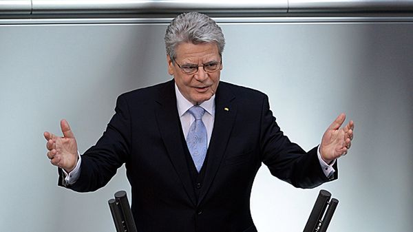 Prezydent Niemiec Joachim Gauck