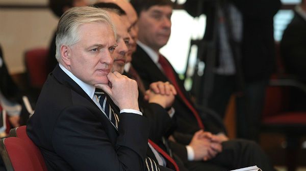 Minister sprawiedliwości Jarosław Gowin