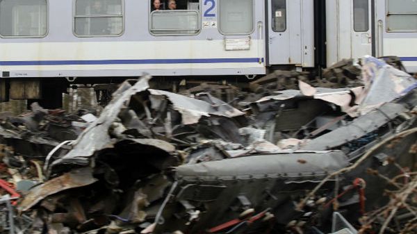 Miejsce katastrofy pod Szczekocinami