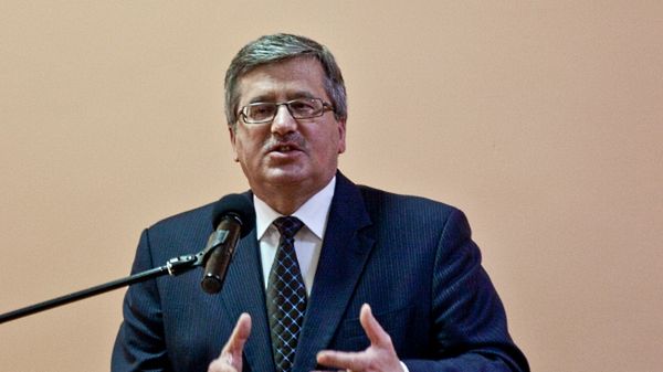 Prezydent Bronisław Komorowski