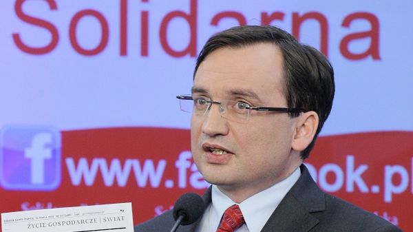 Lider Solidarnej Polski Zbigniew Ziobro
