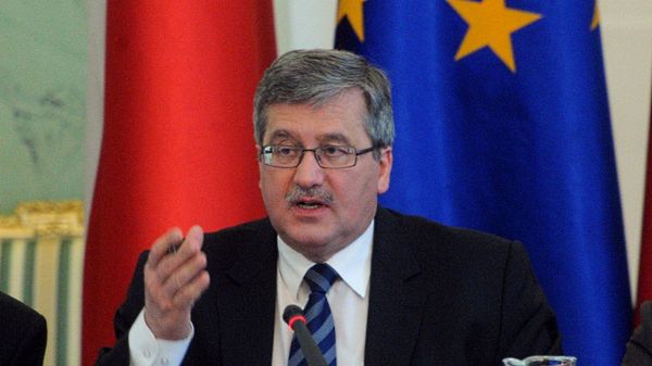 Prezydent RP Bronisław Komorowski