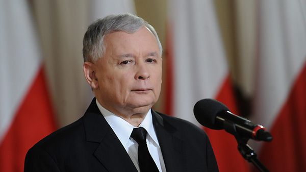 Prezes PiS Jarosław Kaczyński