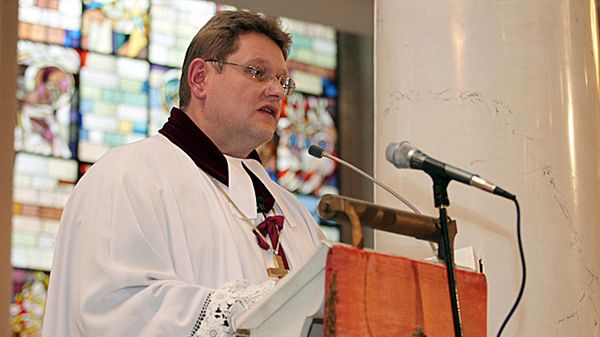 Biskup kościoła Augsbursko-Ewangelickiego Jerzy Samiec