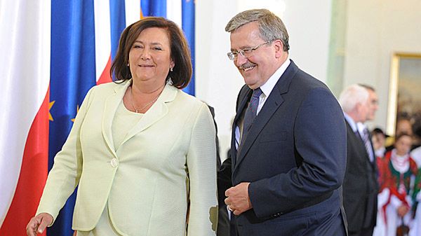 Para prezydencka Bronisław i Anna Komorowscy