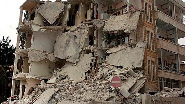 Zniszczony dom w prowincji Idlib - tam także zginęły dzieci