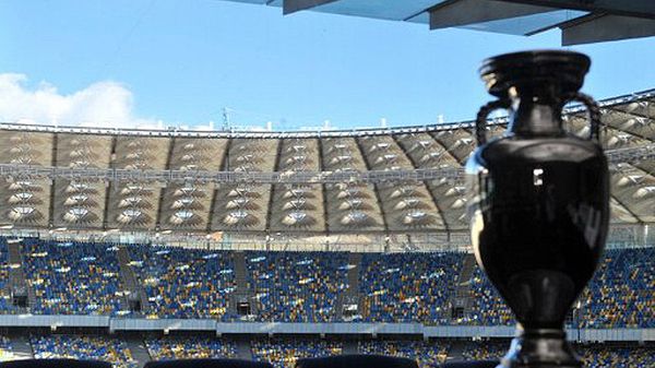 Puchar na stadionie w Kijowie