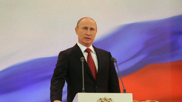 Władimir Putin zaprzysiężony na prezydenta