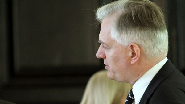 Minister sprawiedliwości Jarosław Gowin