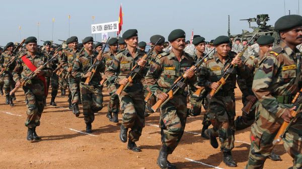 Żołnierze indyjskich sił zbrojnych