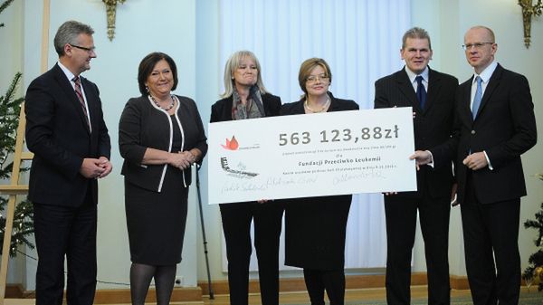 Spotkanie z organizatorami akcji społecznej "Życzenie Agaty"