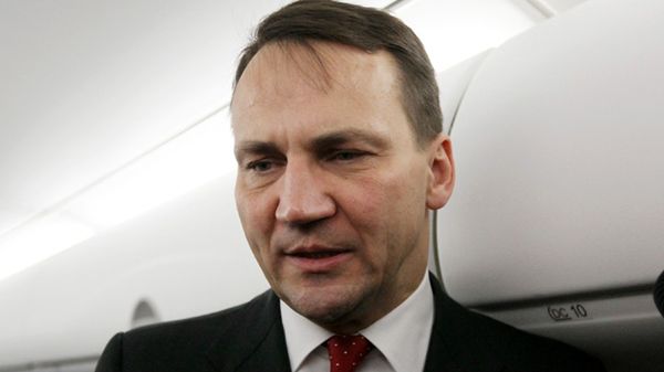 Minister spraw zagranicznych Radosław Sikorski