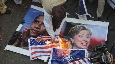 Ostrzał pakistańskich żołnierzy doprowadził do wybuchu antyamerykańskich protestów