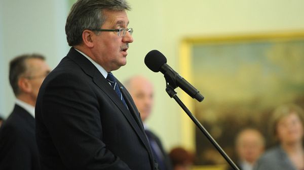 Prezydent Bronisław Komorowski