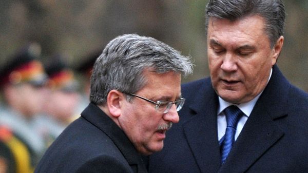 Wiktor Janukowycz i Bronisław Komorowski