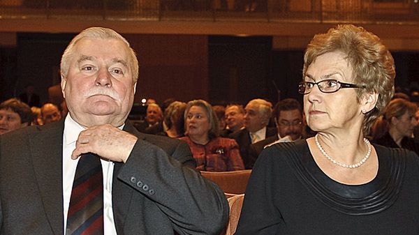 Lech Wałęsa i Danuta Wałęsa