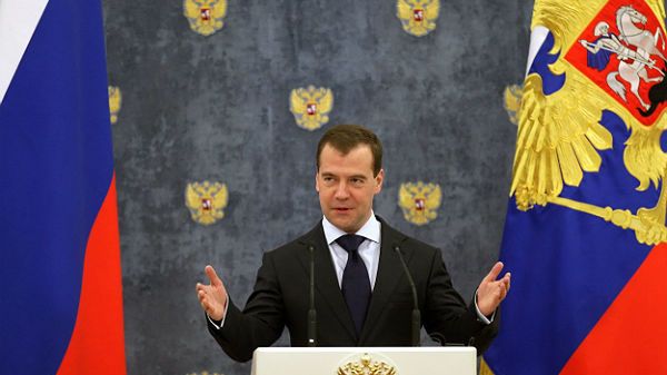 Prezydent Rosji Dmitrij Miedwiediew