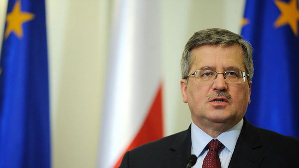 Prezydent Bronisław Komorowski