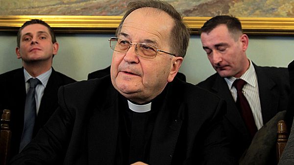 O. Tadeusz Rydzyk podczas posiedzenia senackiej Komisji Kultury i Środków Przekazu