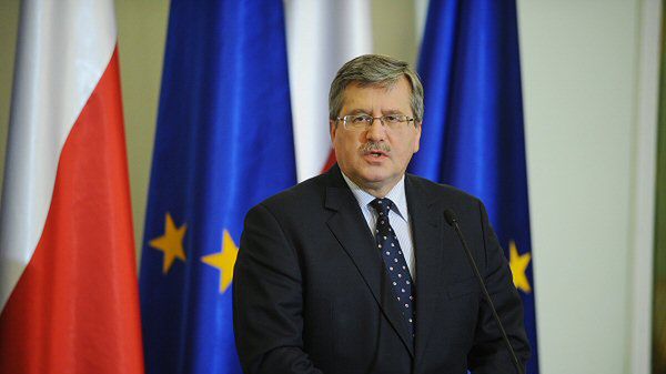Prezydent Bronisław Komorowski