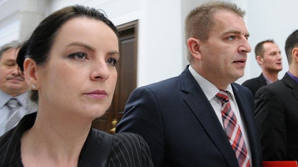 Minister zdrowia Bartosz Arłukowicz w drodze na posiedzenie sejmowej Komisji Zdrowia