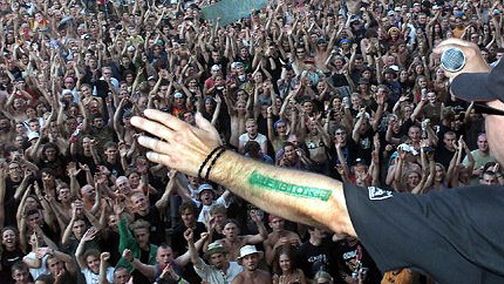 Jerzy Owsiak na Przystanku Woodstock