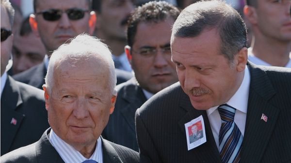 Kenan Evren i premier Turcji Recep Tayyip Erdogan, 2005 rok