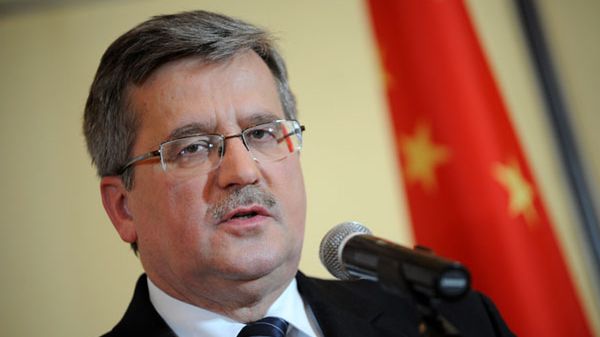 Prezydent Bronisław Komorowski