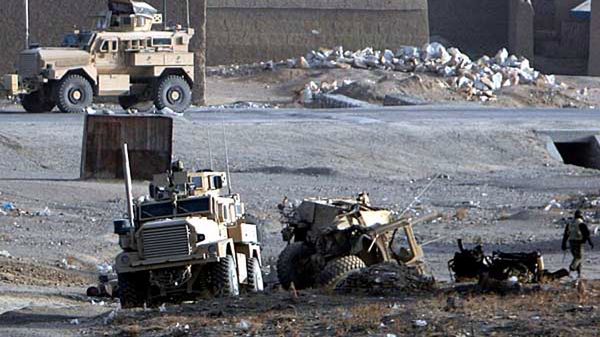 Krajobraz po tragicznym zamachu w Afganistanie