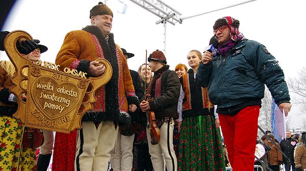 Jurek Owsiak zainaugurował XX Finał WOŚP w Zakopanem