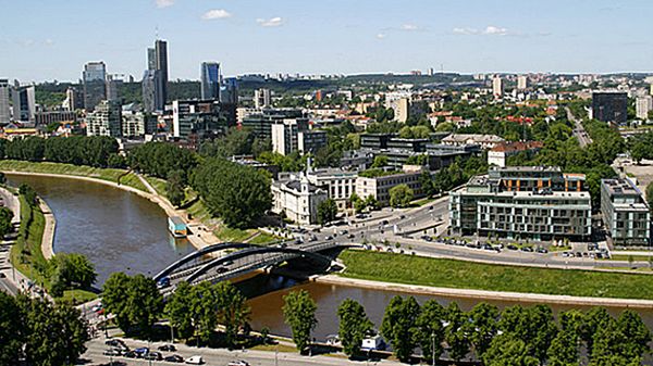 Wilno - widok z zamku Giedymina