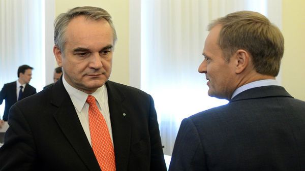 Premier Donald Tusk i wicepremier Waldemar Pawlak