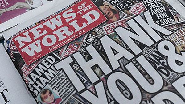 Głównym ośrodkiem afery podsłuchowej był tabloid "News of the World"