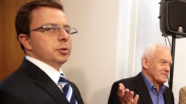 Dariusz Joński i Leszek Miller