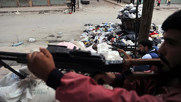 Walki na ulicach Aleppo