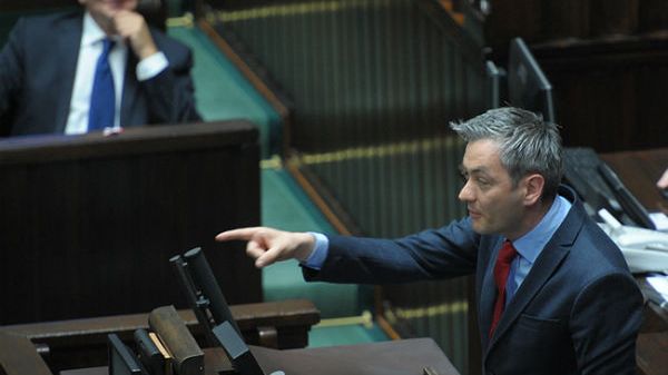 Poseł Ruchu Palikota Robert Biedroń