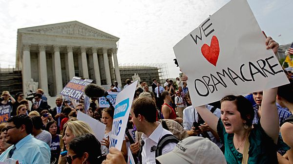 Zwolennicy reformy zdrowia prezydenta Obamy